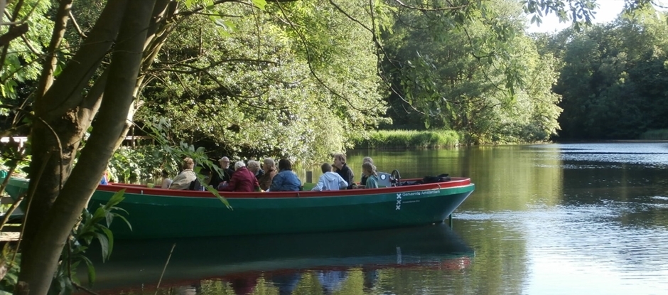 Varen met de Fluistervink in het Amsterdamse bos